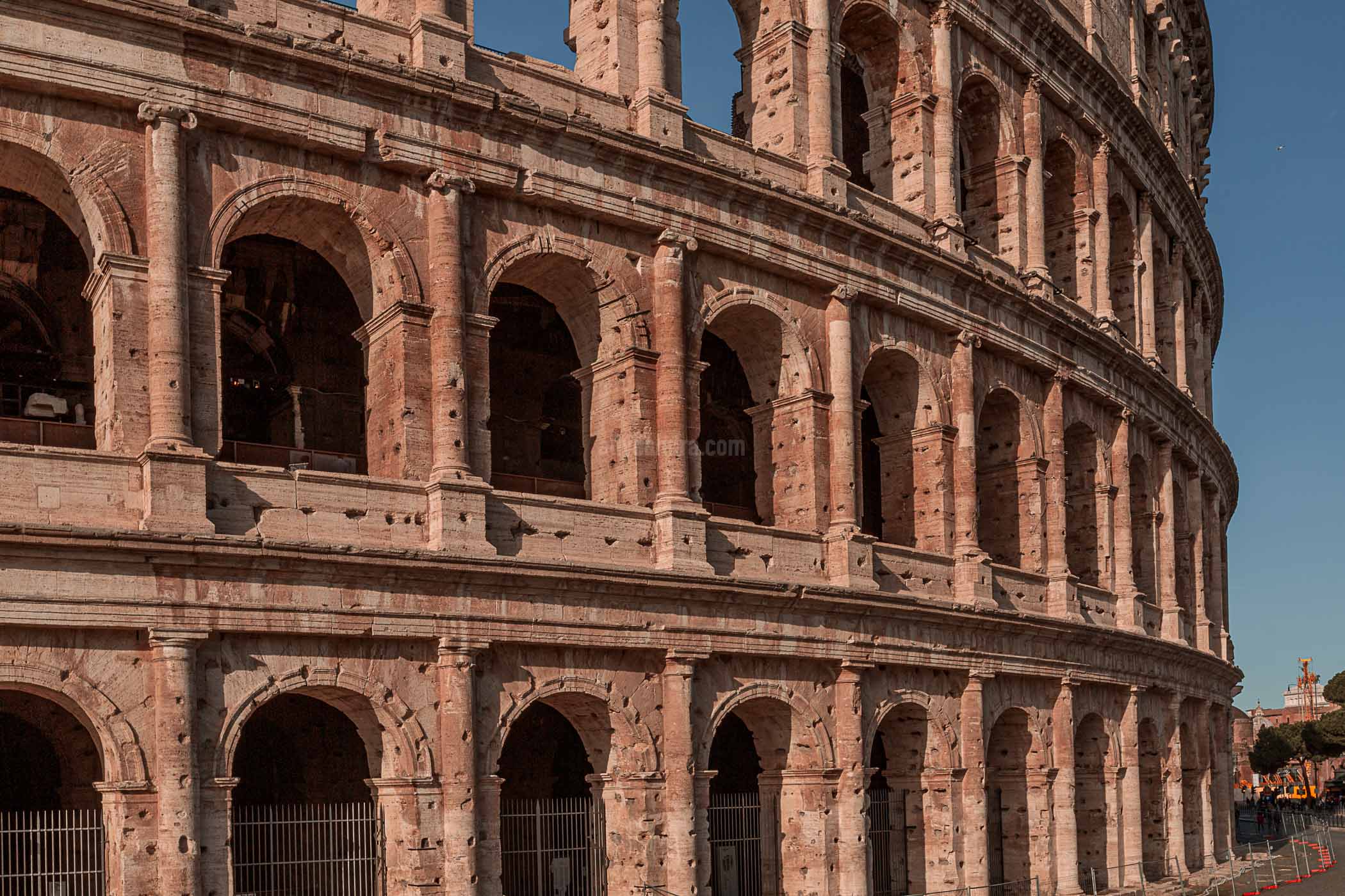 Wall of Colosseum