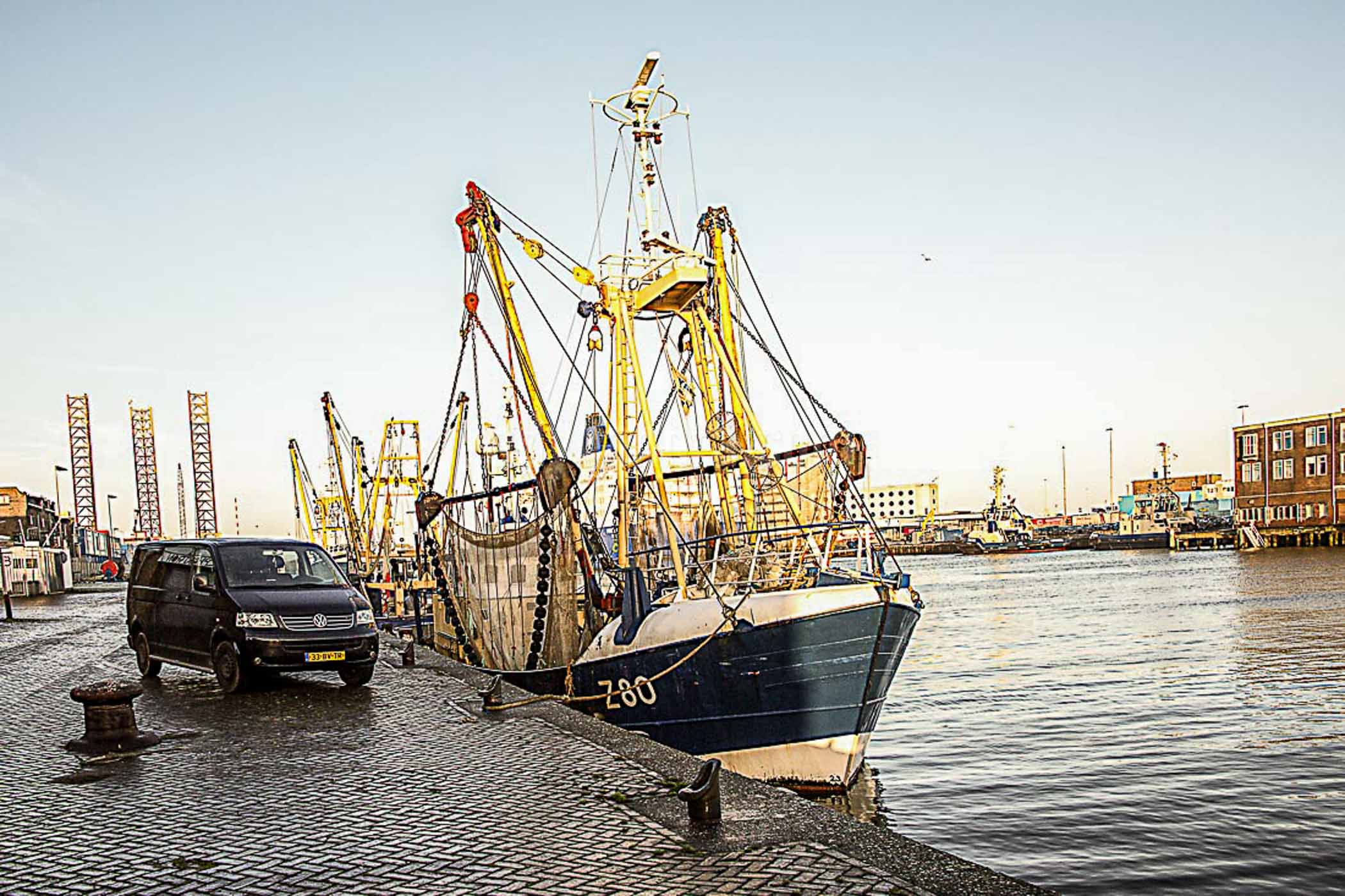 Pulse Beam Trawl in Yerseke Port
